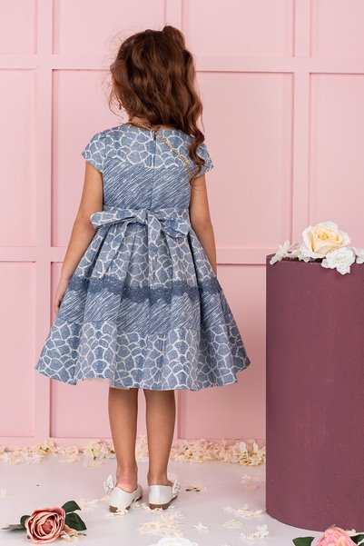 SÜSLÜ KİDS Girls' Navy Dress