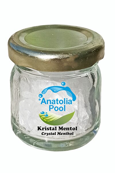 Anatolia Pool Sauna Buhar Esansı Mentol Kristal 10 Gram ( Sauna Essence Menth...