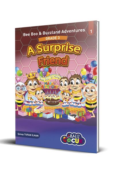 Analiz Yayınları مجموعة قصص إنجليزية مكونة من 5 قطع من Bee Boo - منشورات تحليل Şenay Tufan Ilhan