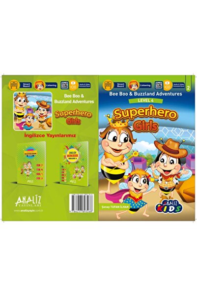 Analiz Yayınları Bee Boo 5-Piece English Story Set - Şenay Tufan Ilhan Analysis Publications