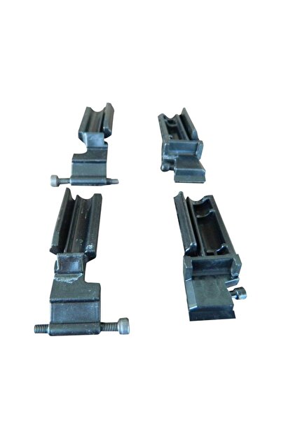 Bross Otomotiv لمرسيدس W203 W211 متوافق مع فتحة سقف الزجاج الأمامي ظلة الستار زلق السكك الحديدية كليب إصلاح مجموعة أ2118950105