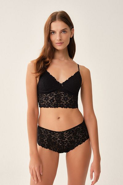 Dagi Schwarzes Triangel-Bralette