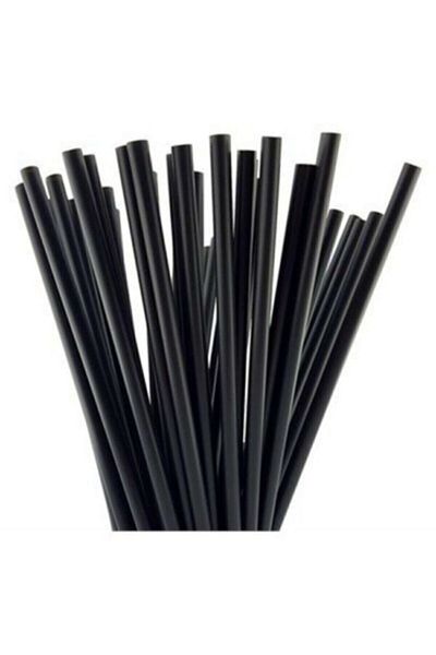 bonapipet Colorful Frozen Black Straw 20cm