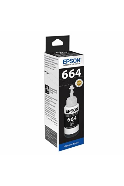 EPSON T6641 L100/ L200/ L300 (c13t66414a) Siyah Mürekkep 70ml