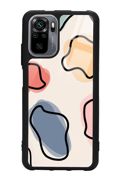 Spoyi حافظة هاتف Xiaomi Redmi Note 10 - 10s بتصميم حليبي لامع