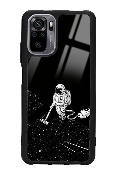 Spoyi Xiaomi Redmi Note 10 - 10s Astronot Tatiana Tasarımlı Glossy Telefon Kı...