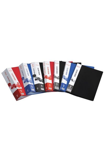 Ticon Presentation File 100 Sheets Red A4