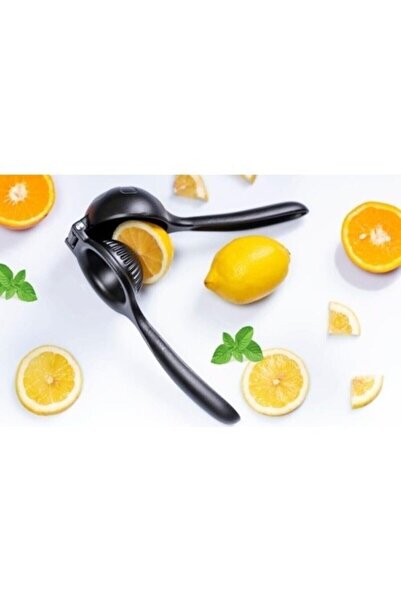 SimEvMutfak Metal Lemon Citrus Juicer - Black Color