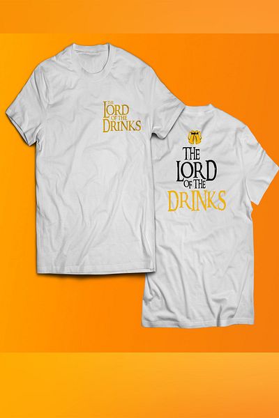 remonz The Lord Of The Drinks εμπριμέ 100% βαμβακερό μπλουζάκι Oversize Μπλουζάκι μεγάλου μεγέθους