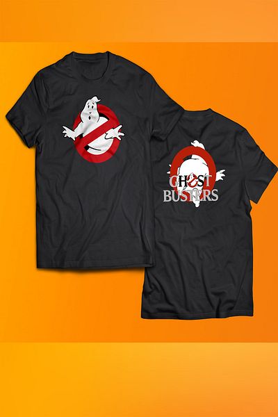 remonz Ghostbusters Ghostbusters με στάμπα 100% βαμβακερό μπλουζάκι Oversize Μπλουζάκι μεγάλου μεγέθους
