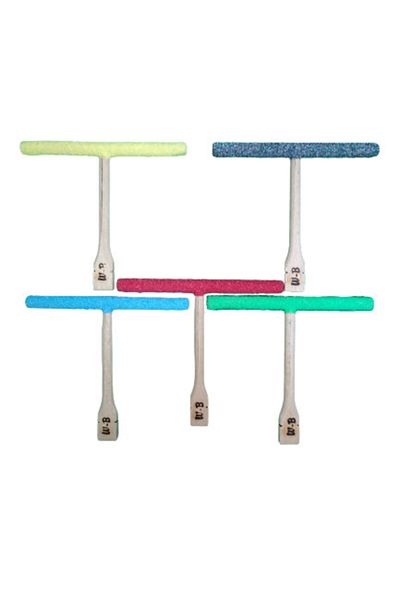 Wooden Bird Budgie Sanded T Perch (yellow Color)