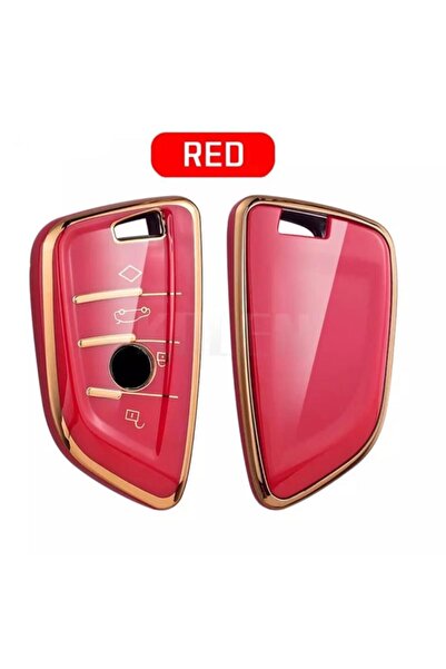 AYZ GARAGE Bmw (carcasă nouă) Material Tpu Husă roșie pentru chei