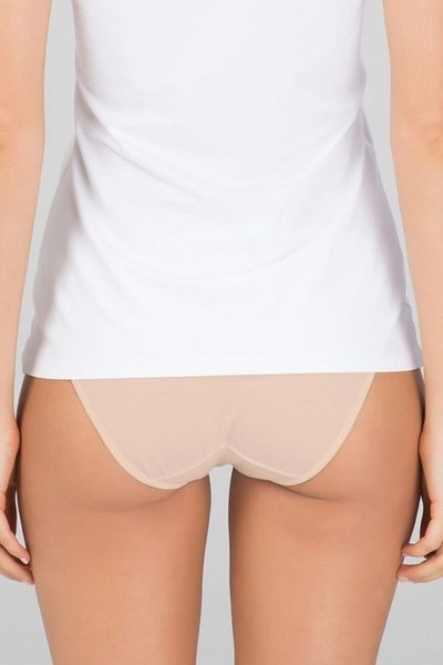 Kom Chiloți pentru bikini compacti din lycra din bumbac pieptănat, 6 piese, piele S-2xl