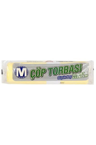 Migros Economic Garbage Bag Large Size 20 Pieces