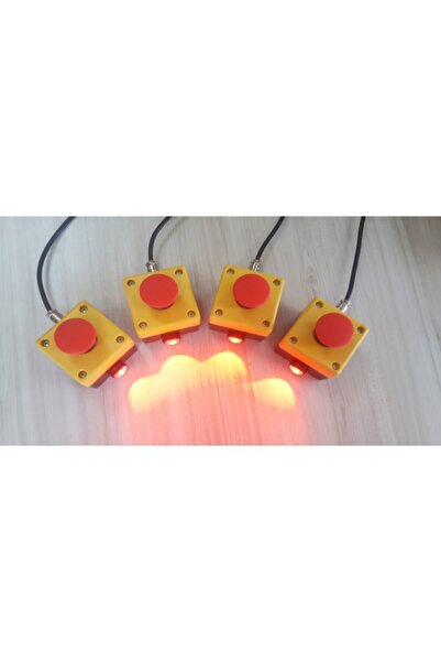 LEDMER Elektronik Bilgi Yarışması Ünitesi - 4 Yarışmacılı (model-2)