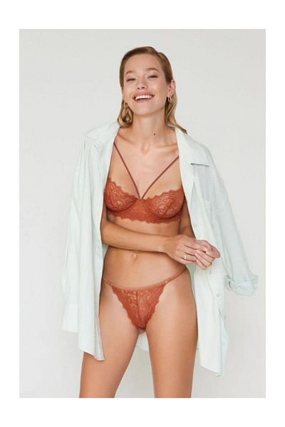 Cansoy Lace Bra Set