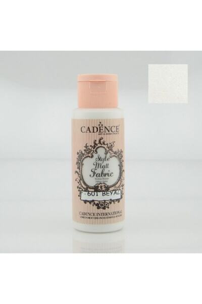 Cadence F601 Beyaz - Mat Kumaş Boyası 59ml