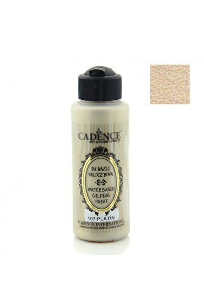Cadence Boya 107 Platin - Su Bazlı Yaldız 120ml