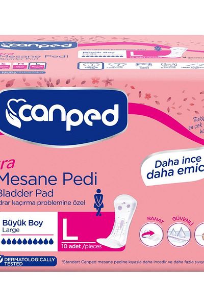 Canped Ultra Bladder Pad Large 10 Pieces5411416048138