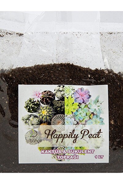İYİBAHÇE Happily Peat Kaktüs Sukulent Toprağı 1 L Kategori: Bahçe El Aleti Se...