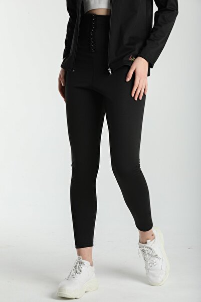 FİT WOMEN Zayıflatan Yağ Yakan Iki Beden Incelten Beli Agraflı Korse Tayt Ve ...