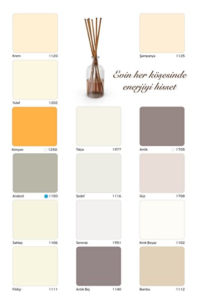 Filli Boya Filli Momento Silan Iç Cephe Duvar Boyası 7,5 Lt + Tavan Boyası 3,5 Kg + Set Renk: Sahlep