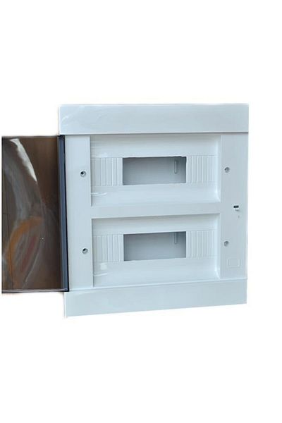 Ars 24-Piece Surface Mounted Double Row Fuse Box
