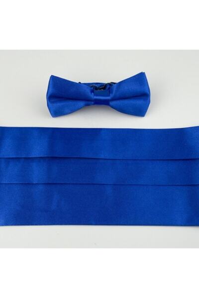 Güler Satin Bow Tie Belt Set for Boy
