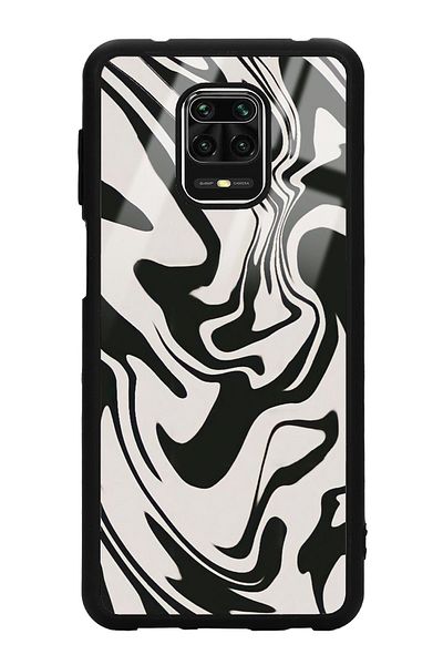 Spoyi حافظة هاتف لامعة بتصميم Triptrance لهاتف Xiaomi Redmi Note 9 Pro - 9s