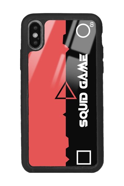 Spoyi iPhone XS Max Squid Game Design Glossy Phone Case