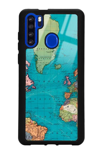 Spoyi Reeder P13 Blue Max Atlantic Map Designed Glossy Phone Case