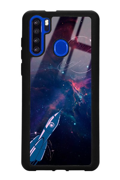 Spoyi Reeder P13 Blue Max Compatible Space Rocket Design Glossy Phone Case