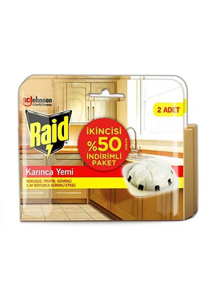 BRCTOPTAN Marka: Raid Karınca Yemi 4'lü 2.si %50 Indirimli Promo Paket Her Ta...