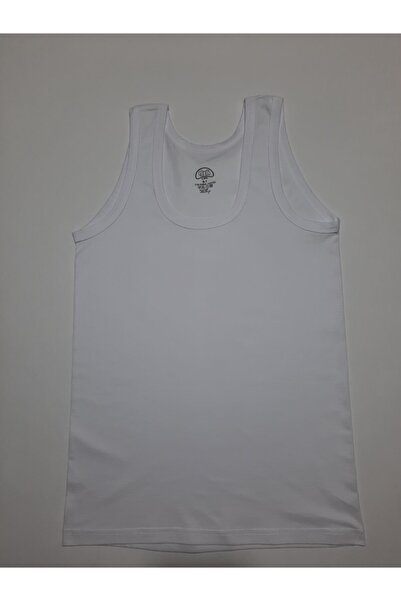 GÜMÜŞ Ανδρικό εσώρουχο με λουράκια-λευκό