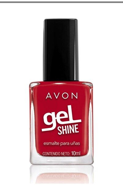AVON Kırmızı Gel Shine Tırnak Cilası Red Is Red