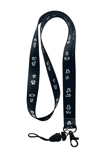 StormiStoretr Siyah Fare Boyun Ipi Ve Telefon Askısı