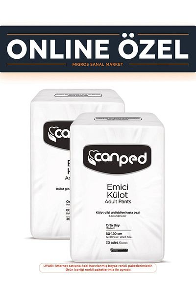 Canped Pack of 60 Absorbent Panties - Medium Online Category: Other Health Products
