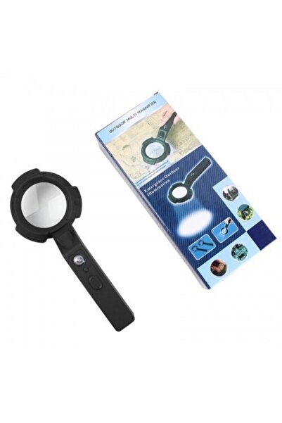 Nikula 7 LED Lighting, flashlight, compass, 4x Magnification Reading Magnifier