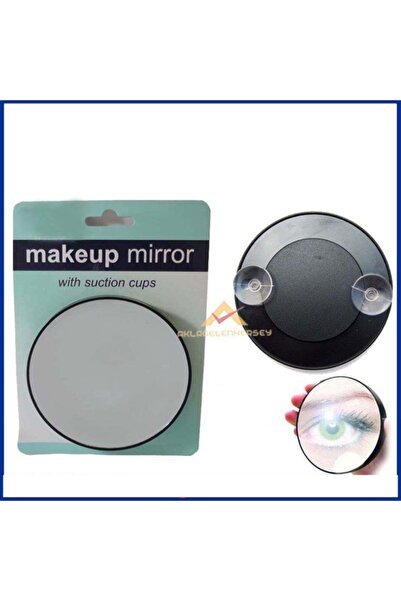 abnturk 9cm Vantuzlu 3x Büyüteçli Makyaj Aynası