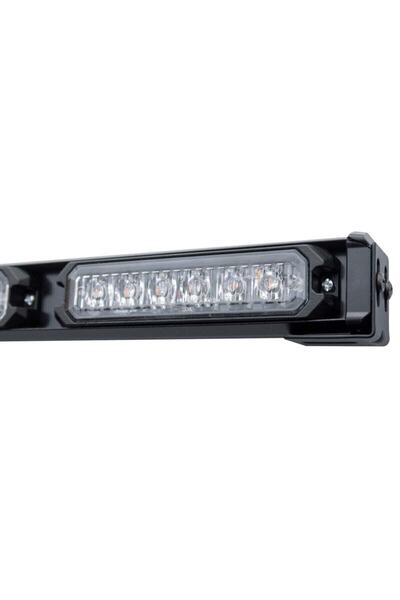 DEMMON 60 Cm Led Lamba - Sarı Bar Led Çkr Lamba 60 Cm 10 Fonksyonlu 12v-24v - Tepe Lambası 60 Cm