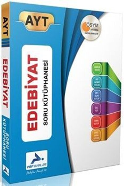 paraf yayınları Prf Paraf Yayınları Ayt Edebiyat Soru Kütüphanesi