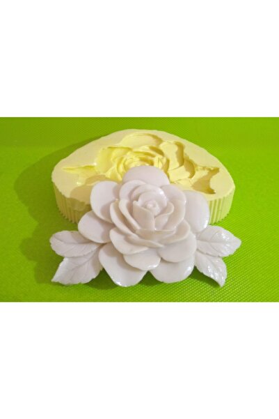 AnkaHobiMarket Yapraklı Çiçek Silikon Kalıp