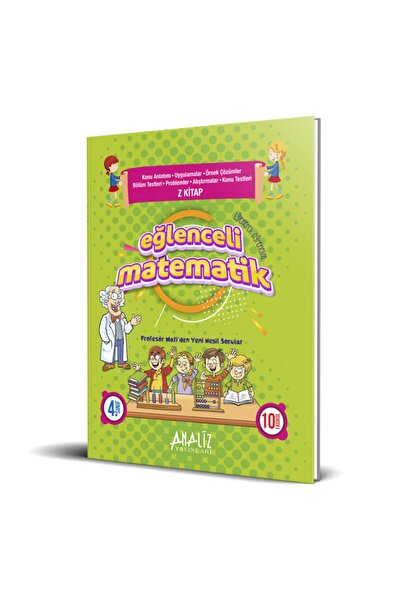Analiz Yayınları 4.sınıf Prof. Mati Ile Eğlenceli Matematik Konu Anlatımı (10...