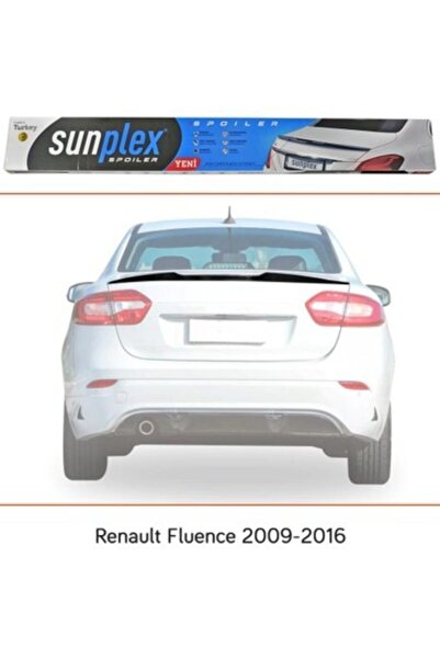Genel Markalar Renault Fluence 2009-2016 Sedan Sunplex Piano Black Spoiler