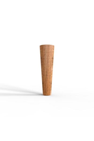 BLEG 4 X 15cm Ahşap Ayak - Ceviz - Koltuk, Kanepe, Dolap, Sehpa, Tv-ünitesi, ...