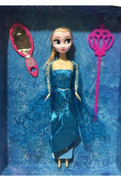 abnturk Karlar Ülkesi Frozen Karlar Kralçesi 1 Adet Elsa Doll Bebek