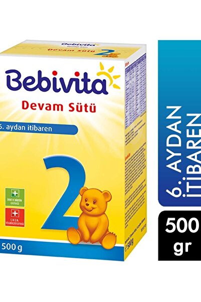 Bebivita Marka: Bebek Devam Sütü 500 G 6. Aydan Itibaren 2 4018852021513 Kategori: Bebek Bisküvisi