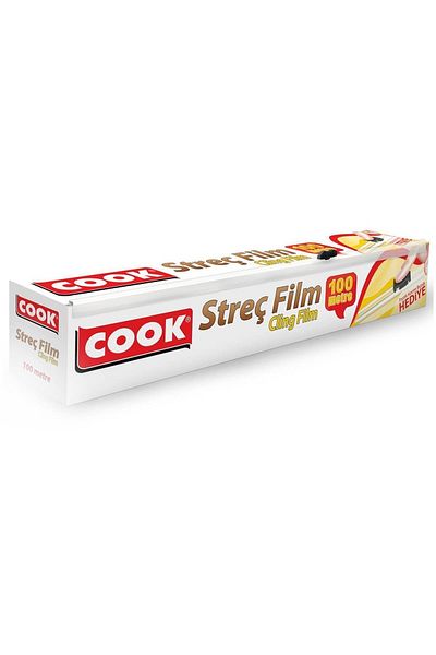 COOK Brand: Cling Film 100 m Sliding Knife Gift Category: Knife