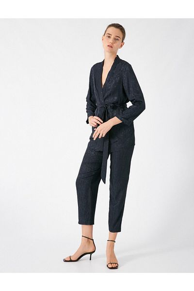 Koton Дамски тъмносини дънки 1KAK48569CW