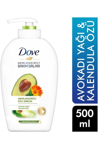 Dove Moisturizing Liquid Soap 500 ml Avocado Oil and Calendula Extract